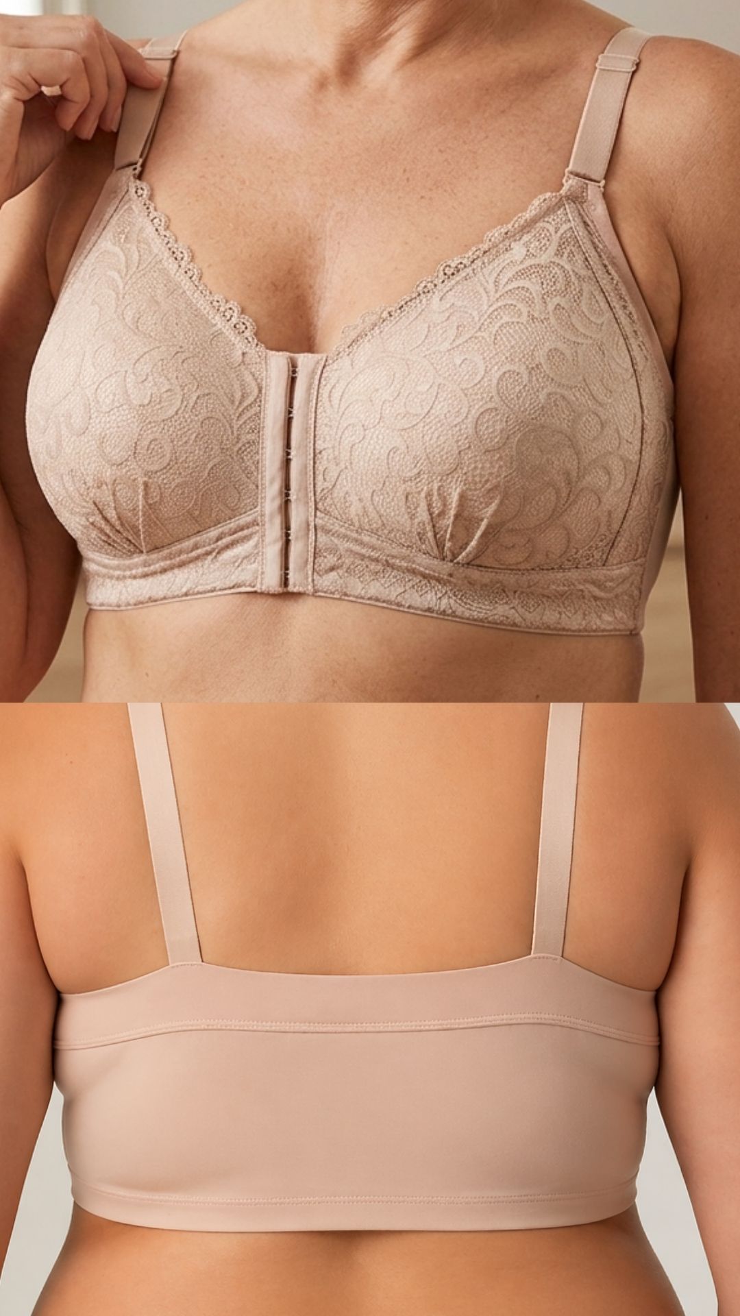 sutia que fecha na frente suti&atilde; com fecho frontal plus size